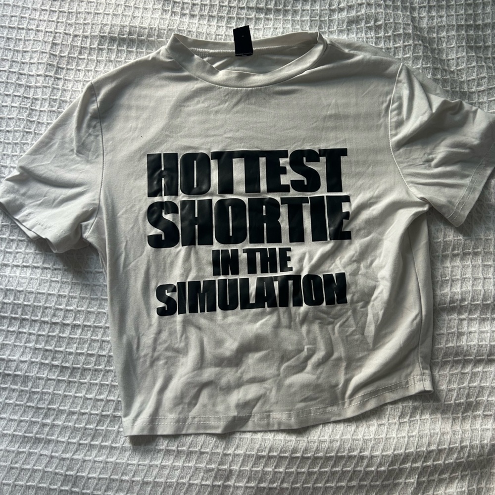 Graphic Tee with Bold Text